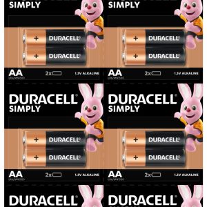 Duracell HBDC 2X10 Pack AA Batteries
