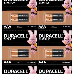 Duracell HBDC 2X10 Pack AAA Batteries