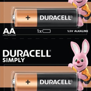 Duracell HBDC AA 6 Pack Batteries