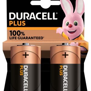Duracell Plus 2 Pack D Size MN1300 Batteries