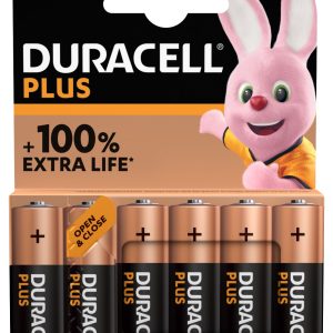 Duracell Plus 6 Pack AA Batteries