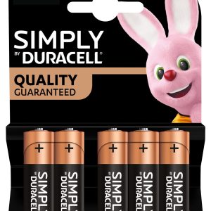 Duracell Simply 5 AA Batteries