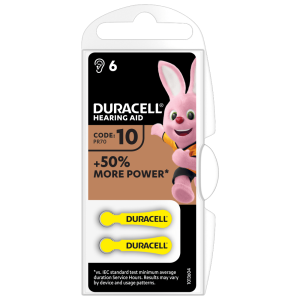 Duracell Size 10 Hearing Aid Battery